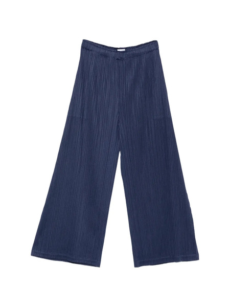 Pleats Please Issey Miyake Pleated Trousers - Blue 