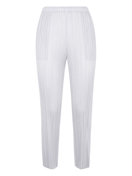  Pleats Please Issey Miyake Pleated Trousers - Grey 