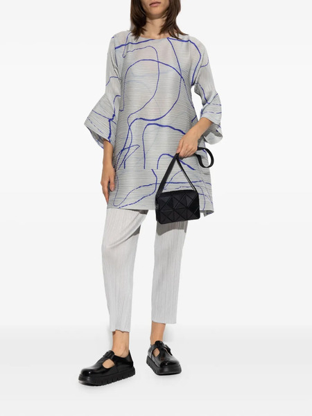  Pleats Please Issey Miyake Pleated Trousers - Grey 