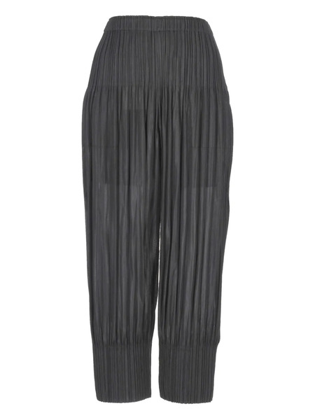  Pleats Please Issey Miyake Pleated Trousers - Grey 