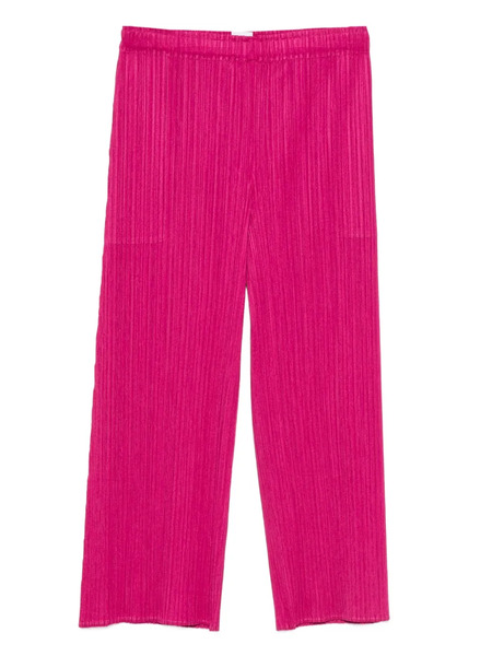  Pleats Please Issey Miyake Pleated Trousers - Pink 
