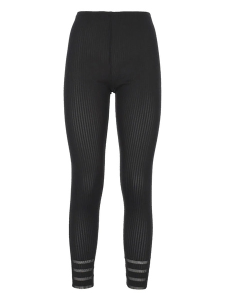  Pleats Please Issey Miyake Ribbed Leggings - Black 