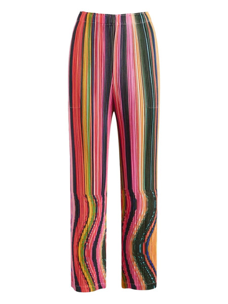  Pleats Please Issey Miyake Warp Trousers - Pink 