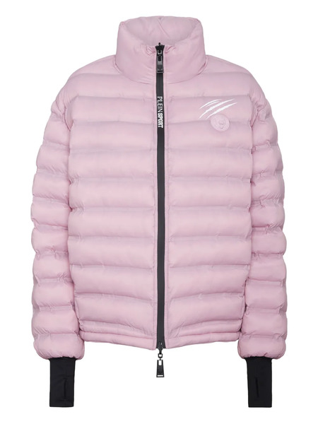  Plein Sport Quilted Puffer Jacket - Pink 