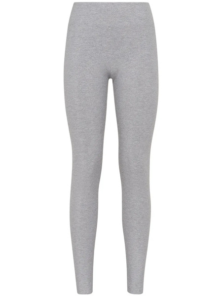  Plein Sport Tiger Logo-patch Lurex Leggings - Grey 