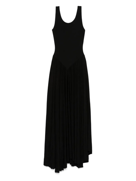  Pnk Open-back Maxi Dress - Black 