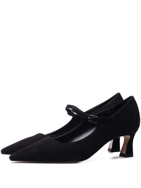  Poche Paris Buckl-strap Pumps - Black 