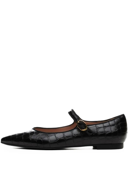  Poche Paris Carolie Flat Pumps - Black 