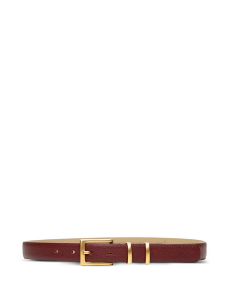  Poche Paris Leather Belt - Brown 