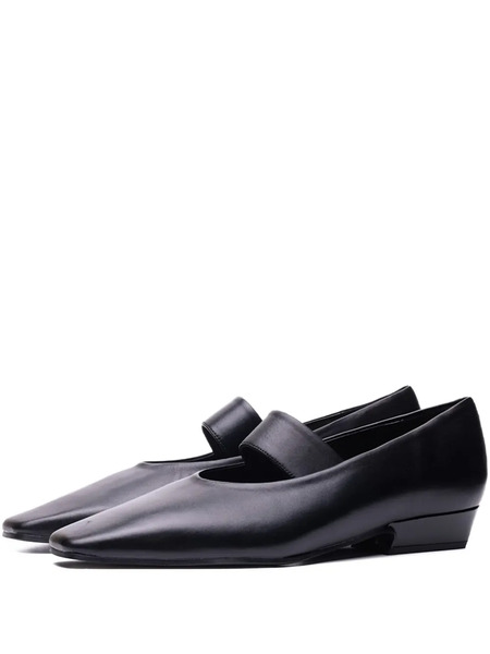 Poche Paris Strap-detail Pumps - Black 