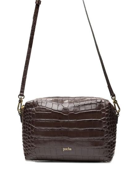  Poche Paris Torba Cross Body Bag - Brown 