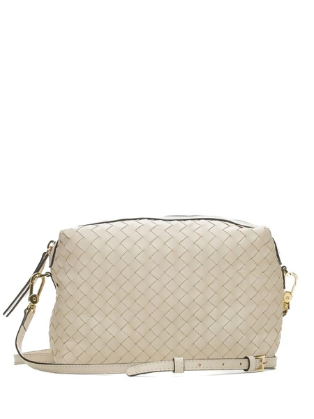  Poche Paris Woven Cross Body Bag - Neutrals 