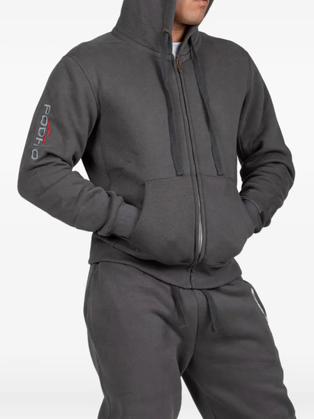  Podhio Hooded Zip Sweatshirt - Grey 
