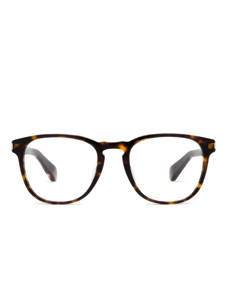  Police Lewis 40 Round-frame Glasses - Brown 