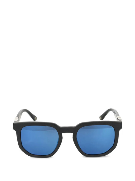  Police Origins 55 Square-frame Sunglasses - Black 
