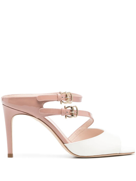  Pollini Patent-leather Sandals - Pink 