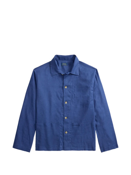  Polo Ralph Lauren Barton Buttoned Overshirt - Blue 