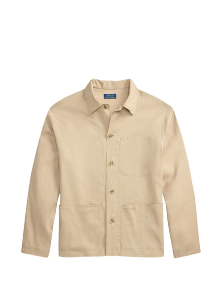  Polo Ralph Lauren Barton Buttoned Overshirt - Brown 