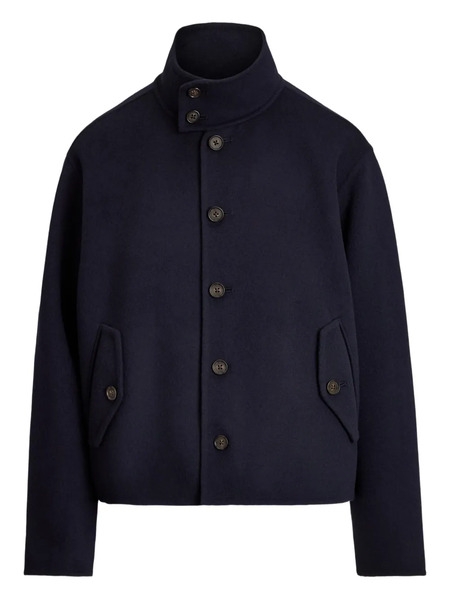  Polo Ralph Lauren Buttoned Wool Jacket - Blue 