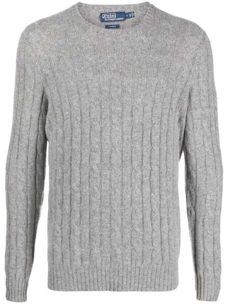  Polo Ralph Lauren Cable-knit Cashmere Jumper - Grey 