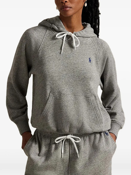  Polo Ralph Lauren Drawstring Hooded Sweatshirt - Grey 