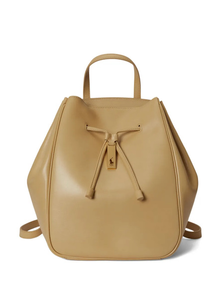  Polo Ralph Lauren Drawstring Top Handle Backpack - Neutrals 