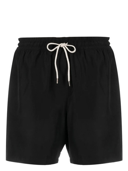  Polo Ralph Lauren Drawstring-waist Swim Shorts - Black 