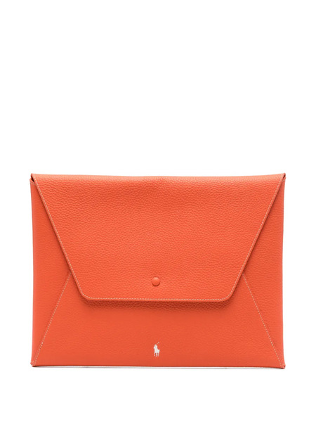  Polo Ralph Lauren Envelope Purse - Orange 