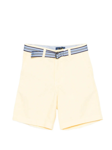  Polo Ralph Lauren Kids Belted Shorts - Yellow 