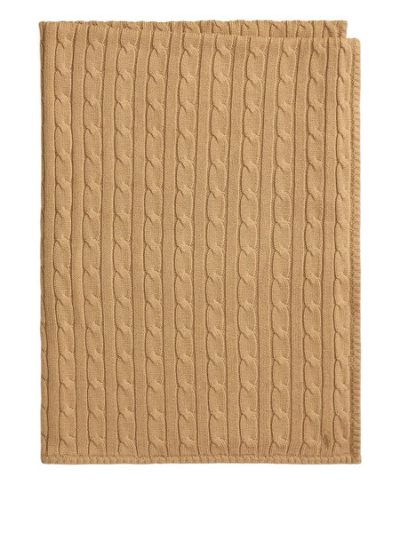  Polo Ralph Lauren Kids Cable-knit Blanket - Neutrals 