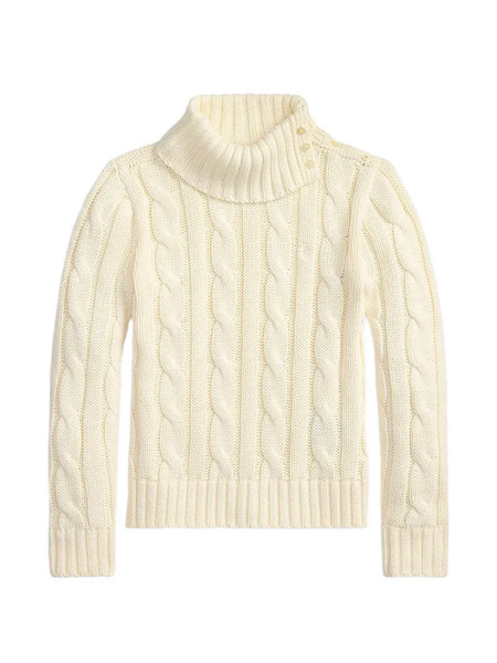  Polo Ralph Lauren Kids Cable-knit Sweater - Neutrals 