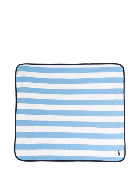  Polo Ralph Lauren Kids Cotton Blanket - Blue 