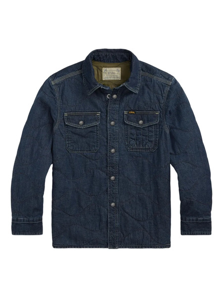  Polo Ralph Lauren Kids Cotton Denim Jacket - Blue 