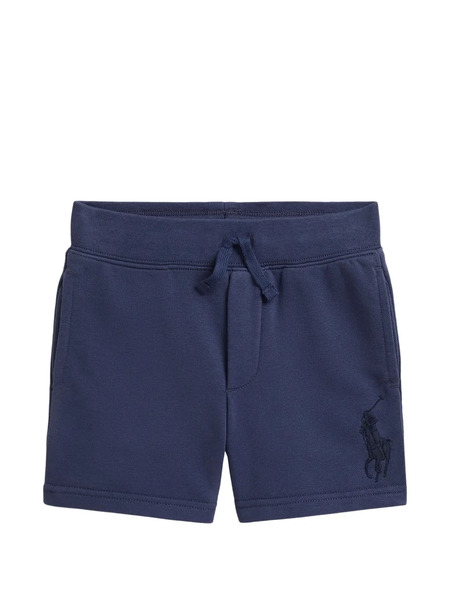  Polo Ralph Lauren Kids Drawstring Logo Shorts - Blue 
