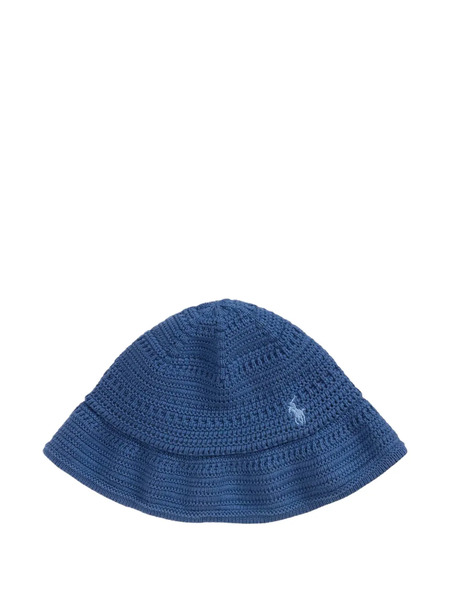  Polo Ralph Lauren Kids Embroidered Hat - Blue 