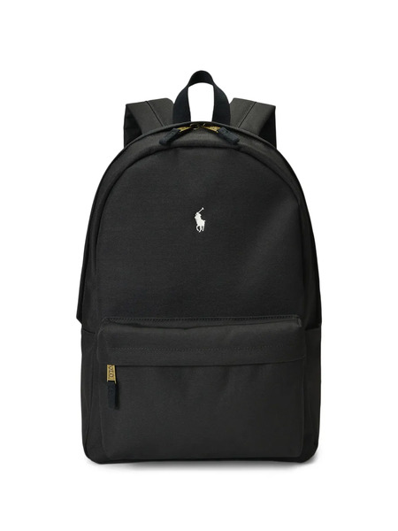  Polo Ralph Lauren Kids Embroidered-logo Backpack - Black 
