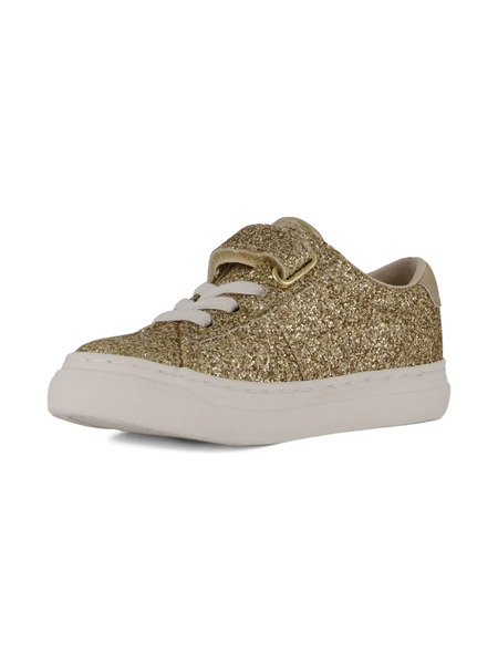  Polo Ralph Lauren Kids Glitter Sneakers - Gold 