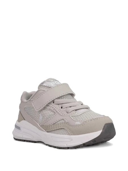 Polo Ralph Lauren Kids Hook Loop Sneakers - Silver 