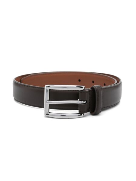  Polo Ralph Lauren Kids Leather Belt - Brown 