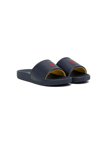  Polo Ralph Lauren Kids Logo-embroidered Sandals - Blue 