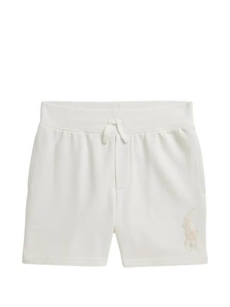  Polo Ralph Lauren Kids Logo-embroidered Shorts - Neutrals 
