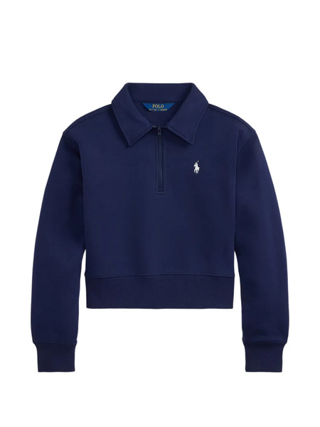  Polo Ralph Lauren Kids Logo-embroidered Sweatshirt - Blue 