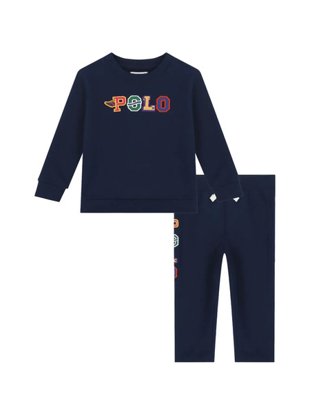  Polo Ralph Lauren Kids Long Sleeve Set - Blue 