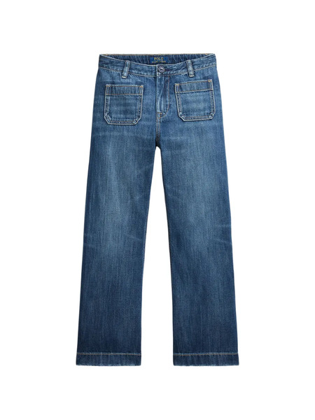  Polo Ralph Lauren Kids Patch-pocket Jeans - Blue 