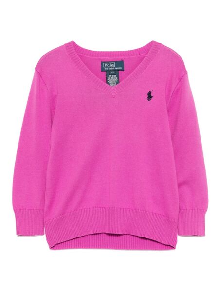  Polo Ralph Lauren Kids Polo Pony Jumper - Purple 