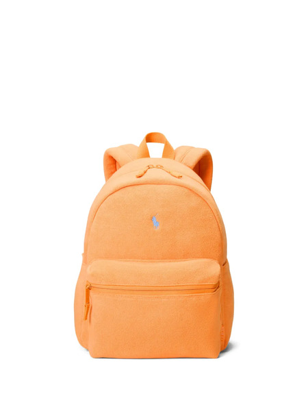  Polo Ralph Lauren Kids Pony Terry-cloth Backpack - Orange 