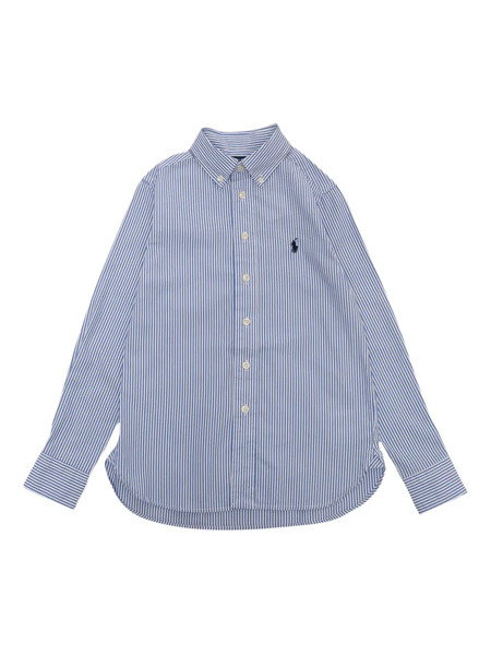  Polo Ralph Lauren Kids Striped Button-down Shirt - Blue 