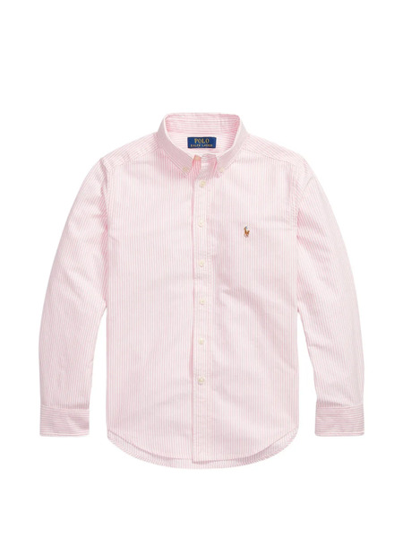  Polo Ralph Lauren Kids Striped Shirt - Pink 