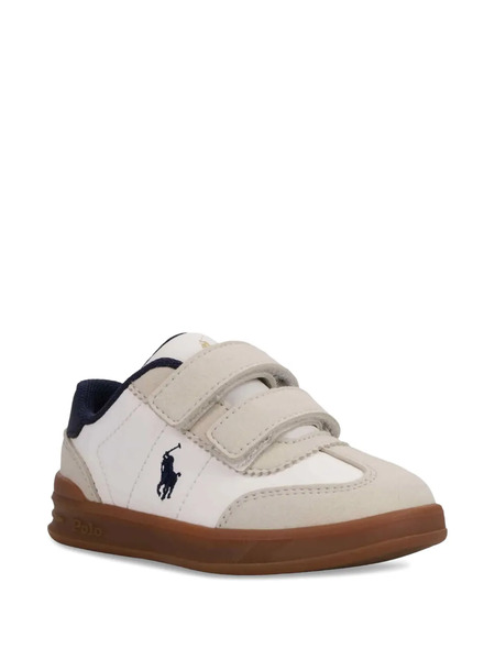  Polo Ralph Lauren Kids Touch-strap Sneakers - White 