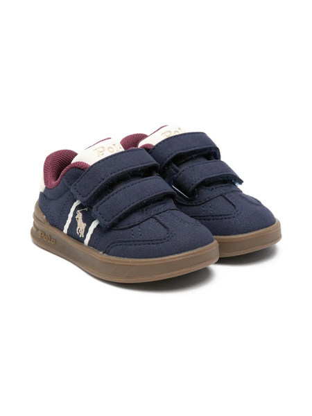  Polo Ralph Lauren Kids Touch-strap Trainers - Blue 